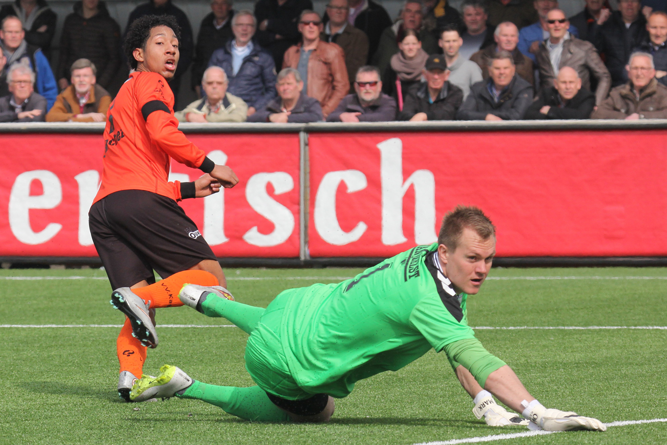 Atam Koroglu VV Katwijk Mark de Vries FC Lisse