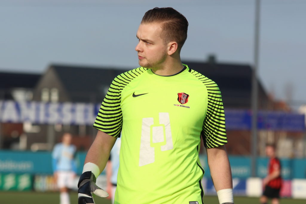 Baldadige beelden: Felix van Berkel (Quick'20) en Koen van Boxtel (OJC Rosmalen).