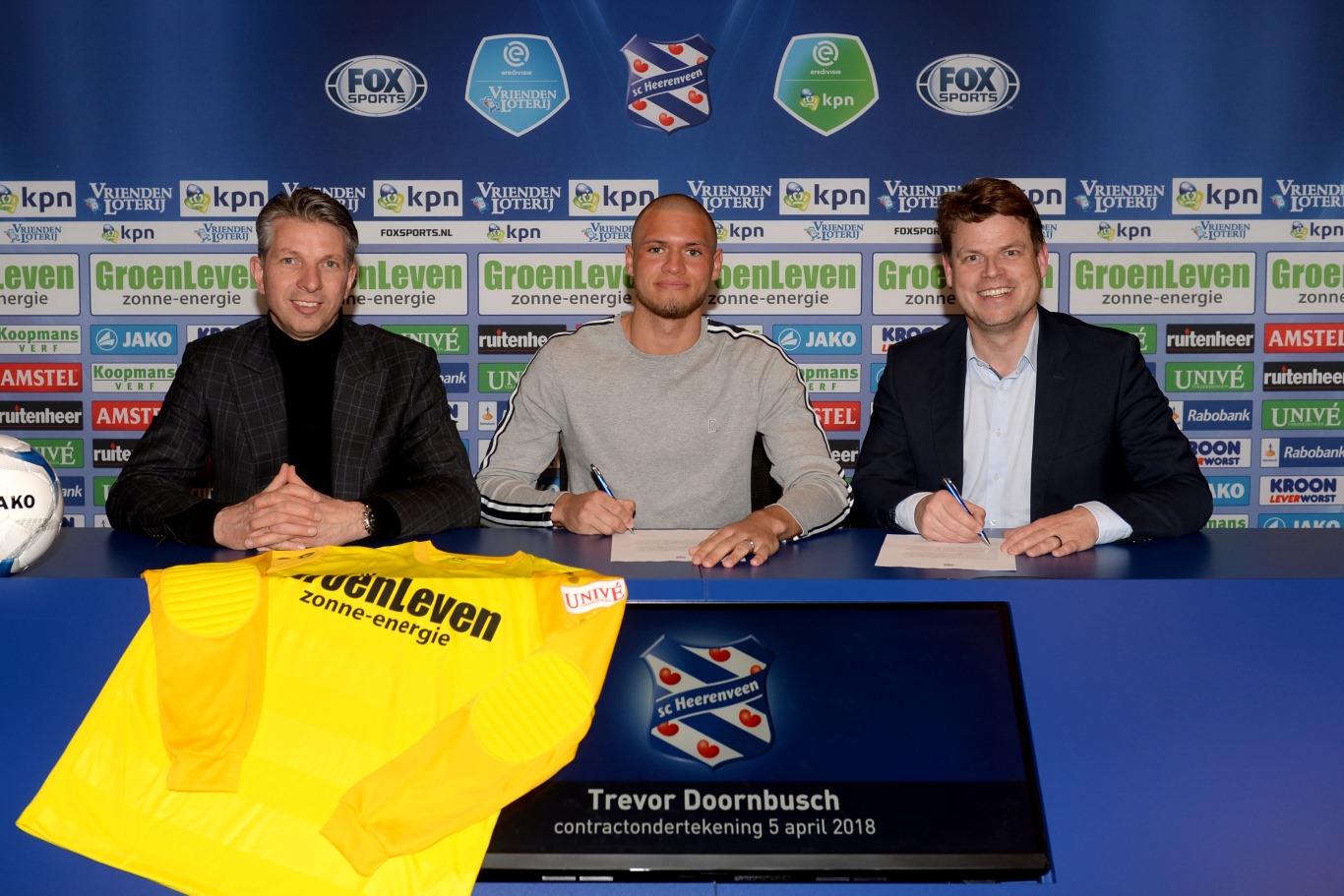 SC Heerenveen Trevor Doornbusch Mustafa Gumussu